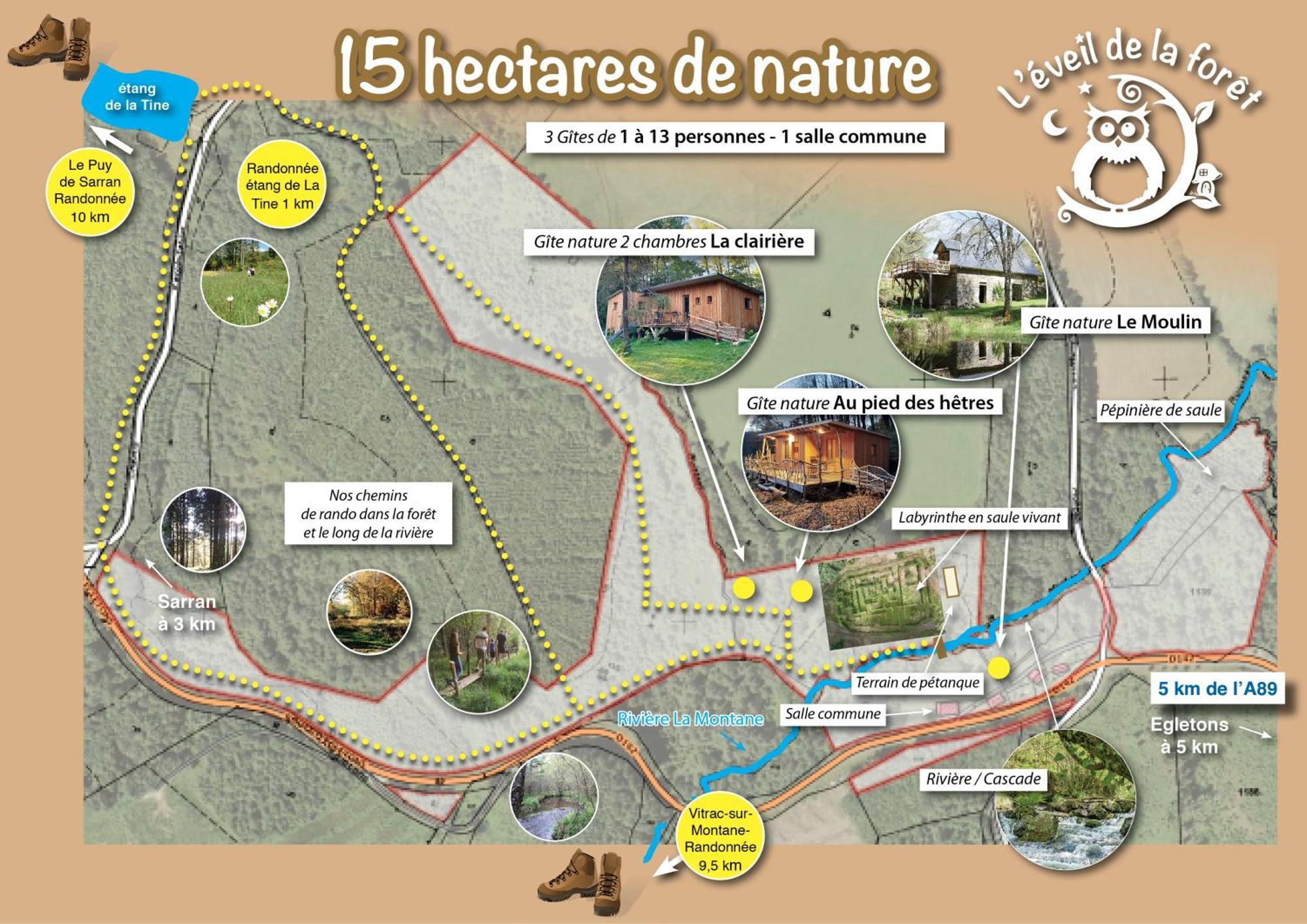 Gîte Nature Vitrac-sur-Montane Extérieur photo