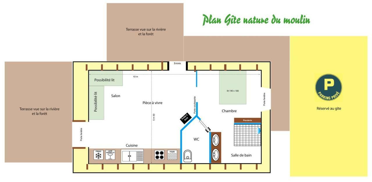 Gîte Nature Vitrac-sur-Montane Extérieur photo